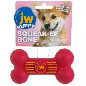 JW Pet Squeak-EE Bone Puppy Toy