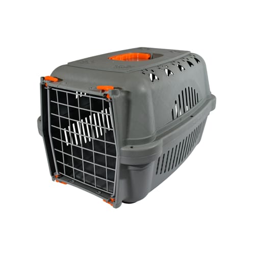 Transportadora Falcon Naranja #3 (Puerta Metálica)