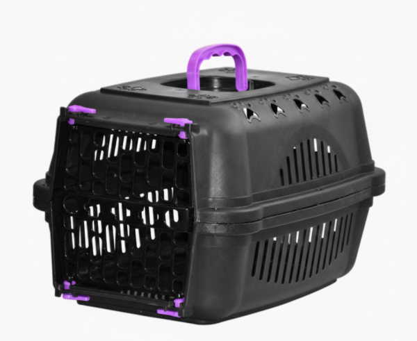 Transportadora Falcon Modelo #2 Negro & Lila